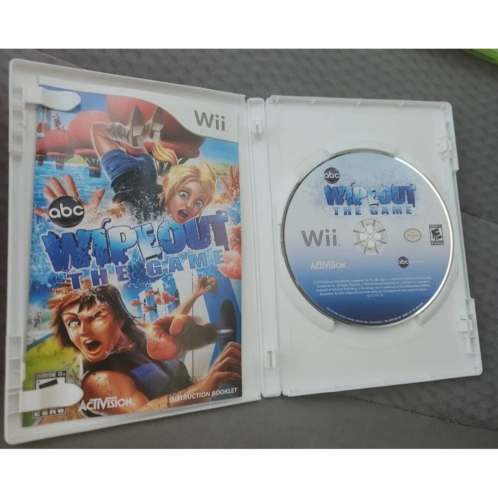 Wipeout: The Game (Nintendo Wii, 2010) Complete In Box